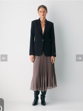 Wilfred Twirl Midi Skirt smoked eggplant